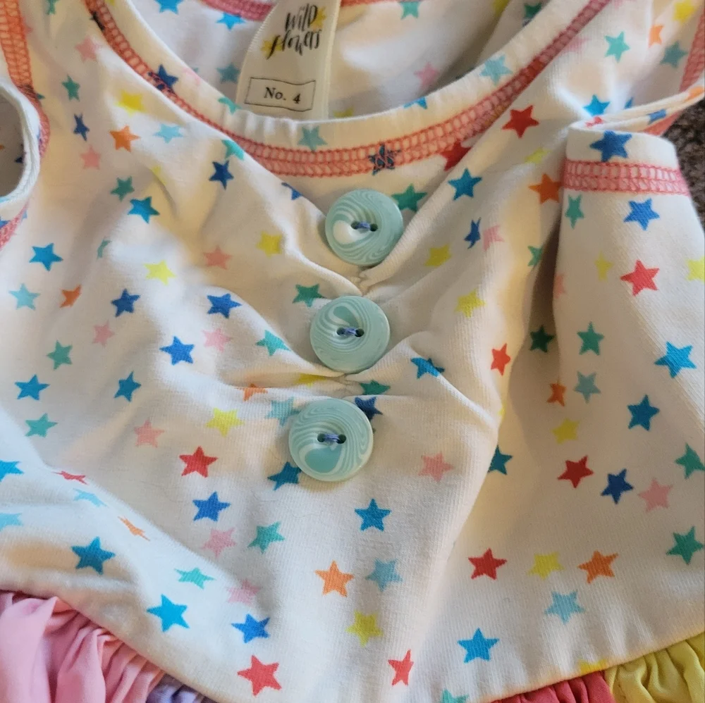 Wildflowers dress size 4 - Picture 3 of 3
